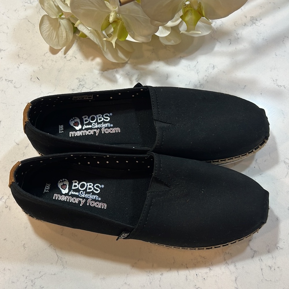 BOBS from Skechers Black Espadrilles - Picture 6 of 11